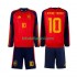 Equipación completa Niño España Lamine Yamal 10 World Cup 2026 Camiseta de local Manga Larga