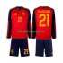 Equipación completa Niño España Mikel Oyarzabal 21 World Cup 2026 Camiseta de local Manga Larga