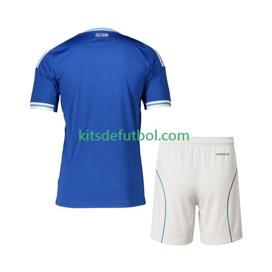 Equipación completa Niño Strasbourg Camiseta de local 2025-2026 Manga Corta