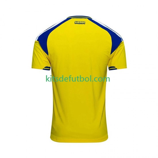 Suecia 2026 Hombre Camiseta de local Manga Corta