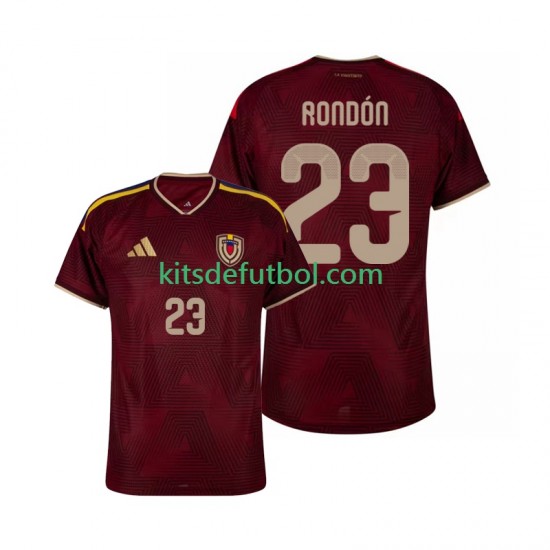 Venezuela Salomon Rondon 23 2026 Hombre Camiseta de local Manga Corta