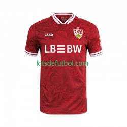 VfB Stuttgart Hombre Camiseta de visitante 2025-2026 Manga Corta