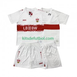 Equipación completa Niño VfB Stuttgart Camiseta de local 2025-2026 Manga Corta