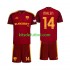 Equipación completa Niño AS Roma Donyell Malen 14 Camiseta de local 2026-2027 Manga Corta