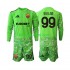 Equipación completa Niño AS Roma Portero Mile Svilar 99 Camiseta de local 2026-2027 Manga Larga