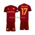 Equipación completa Niño AS Roma Manu Kone 17 Camiseta de local 2026-2027 Manga Corta