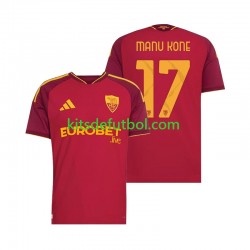 AS Roma Manu Kone 17 Hombre Camiseta de local 2026-2027 Manga Corta