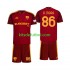 Equipación completa Niño AS Roma Rodrigo Mora 86 Camiseta de local 2026-2027 Manga Corta