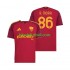 AS Roma Rodrigo Mora 86 Hombre Camiseta de local 2026-2027 Manga Corta