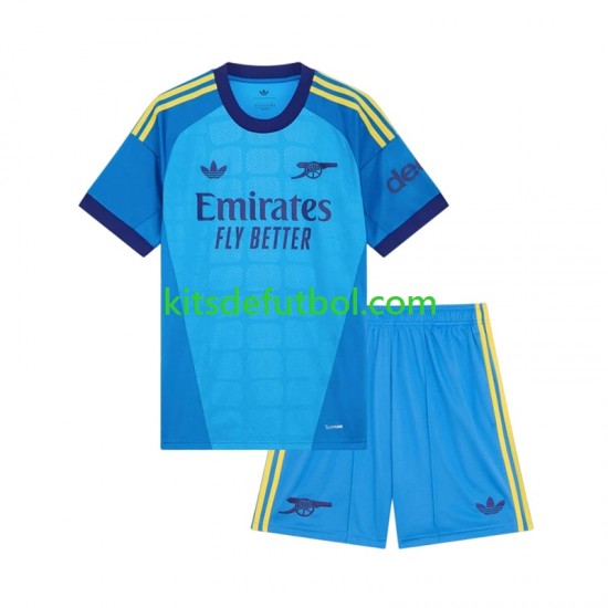 Equipación completa Niño Arsenal Portero Camiseta de visitante 2026-2027 Manga Corta