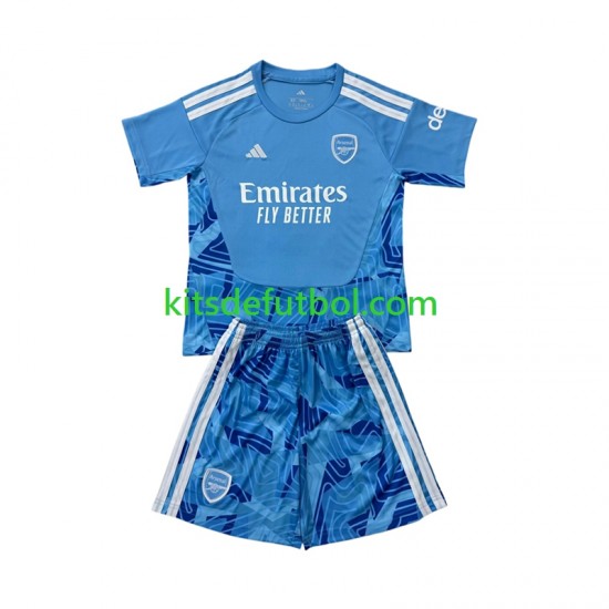Equipación completa Niño Arsenal Portero Camiseta Cuarta 2026-2027 Manga Corta