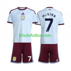 Equipación completa Niño Aston Villa John McGinn 7 Camiseta alternativa 2026-2027 Manga Corta