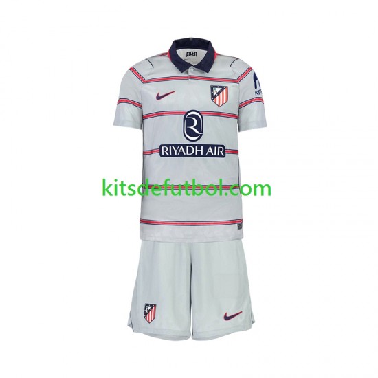 Equipación completa Niño Atlético Madrid Camiseta alternativa 2026-2027 Manga Corta