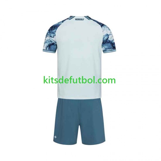 Equipación completa Niño Bayer 04 Leverkusen Camiseta de visitante 2026-2027 Manga Corta