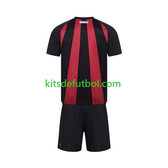 Equipación completa Niño Bayer 04 Leverkusen Camiseta de local 2026-2027 Manga Corta