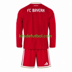 Equipación completa Niño Bayern de Múnich Camiseta de local 2026-2027 Manga Larga