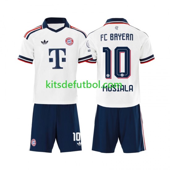 Equipación completa Niño Bayern de Múnich Jamal Musiala 10 Camiseta de visitante 2026-2027 Manga Corta