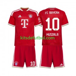 Equipación completa Niño Bayern de Múnich Jamal Musiala 10 Camiseta de local 2026-2027 Manga Corta