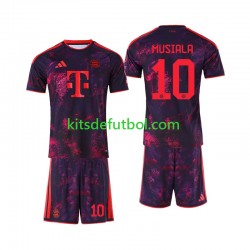 Equipación completa Niño Bayern de Múnich Jamal Musiala 10 Camiseta alternativa 2026-2027 Manga Corta