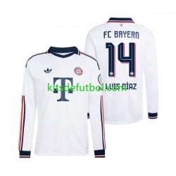 Bayern de Múnich Luis Diaz 14 Hombre Camiseta de visitante 2026-2027 Manga Larga