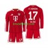 Equipación completa Niño Bayern de Múnich Michael Olise 17 Camiseta de local 2026-2027 Manga Larga