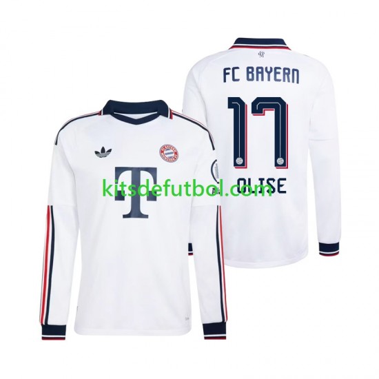 Bayern de Múnich Michael Olise 17 Hombre Camiseta de visitante 2026-2027 Manga Larga