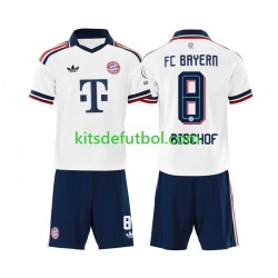 Equipación completa Niño Bayern de Múnich Tom Bischof 8 Camiseta de visitante 2026-2027 Manga Corta