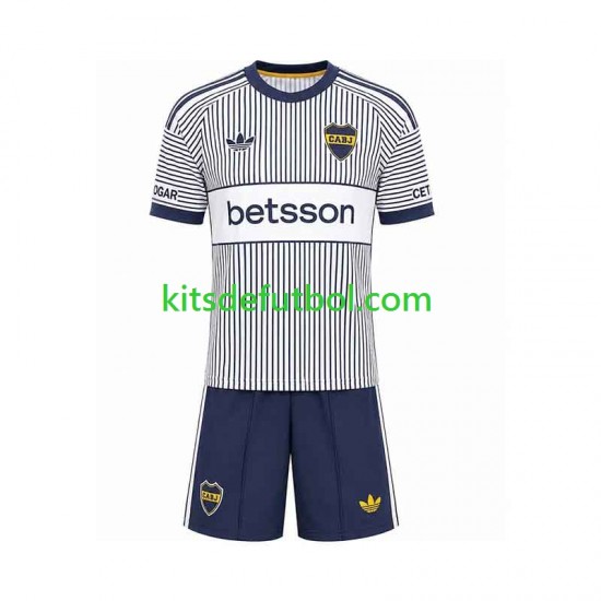 Equipación completa Niño CA Boca Juniors Camiseta de visitante 2026-2027 Manga Corta