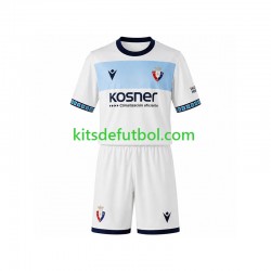 Equipación completa Niño CA Osasuna Camiseta de visitante 2026-2027 Manga Corta