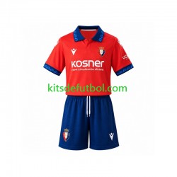Equipación completa Niño CA Osasuna Camiseta de local 2026-2027 Manga Corta