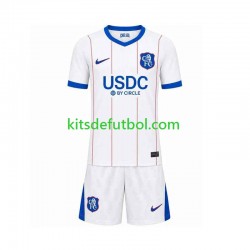 Equipación completa Niño Chelsea Camiseta alternativa 2026-2027 Manga Corta