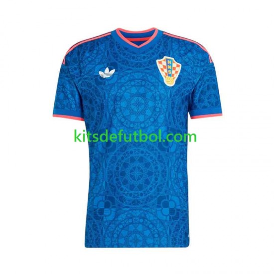 Croacia Hombre Camiseta de visitante 2026-2027 Manga Corta