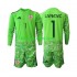 Equipación completa Niño Croacia Portero Dominik Livakovic 25 Camiseta de local 2026-2027 Manga Larga