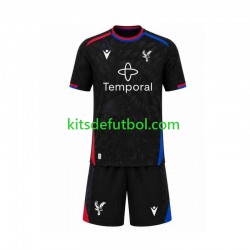 Equipación completa Niño Crystal Palace Camiseta de visitante 2026-2027 Manga Corta