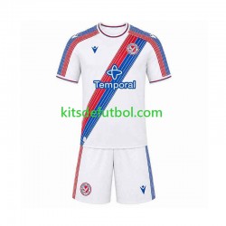 Equipación completa Niño Crystal Palace Camiseta de local 2026-2027 Manga Corta