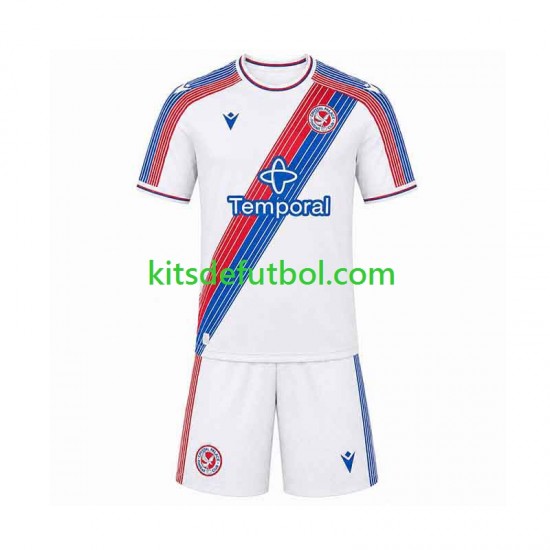 Equipación completa Niño Crystal Palace Camiseta de local 2026-2027 Manga Corta
