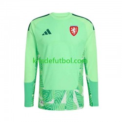 República Checa Portero Hombre Camiseta de local 2026-2027 Manga Larga