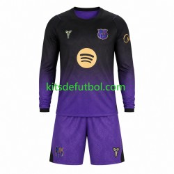 Equipación completa Niño FC Barcelona Camiseta de visitante 2026-2027 Manga Larga