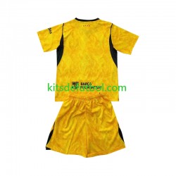 Equipación completa Niño FC Barcelona Portero Camiseta Cuarta 2026-2027 Manga Corta