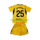 Equipación completa Niño FC Barcelona Portero Dominik Livakovic 25 Camiseta Cuarta 2026-2027 Manga Corta