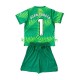 Equipación completa Niño FC Barcelona Portero Joan Garcia 1 Camiseta de local 2026-2027 Manga Corta