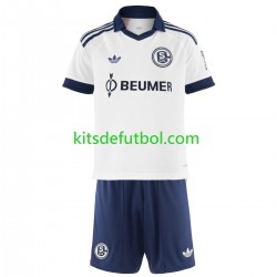 Equipación completa Niño Schalke 04 FC Camiseta de visitante 2026-2027 Manga Corta