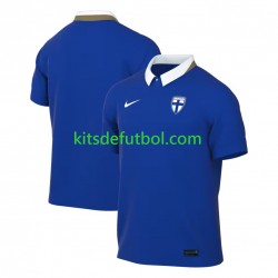 Finlandia 2026 Hombre Camiseta de visitante Manga Corta