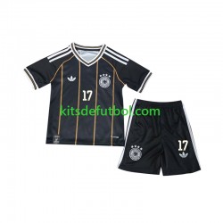 Equipación completa Niño Alemania Florian Wirtz 17 2026 Camiseta alternativa Manga Corta