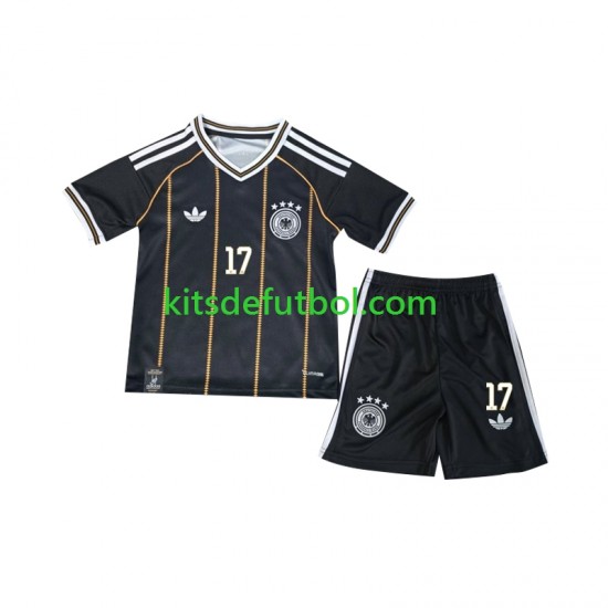 Equipación completa Niño Alemania Florian Wirtz 17 2026 Camiseta alternativa Manga Corta