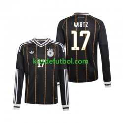 Alemania Florian Wirtz 17 2026 Hombre Camiseta alternativa Manga Larga
