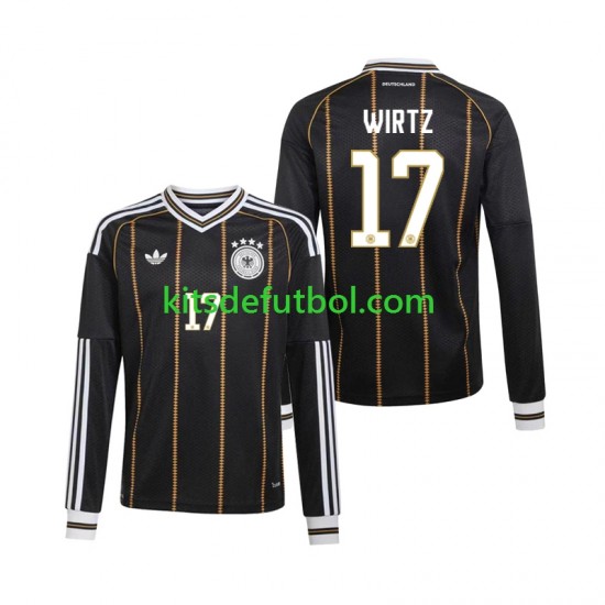Alemania Florian Wirtz 17 2026 Hombre Camiseta alternativa Manga Larga