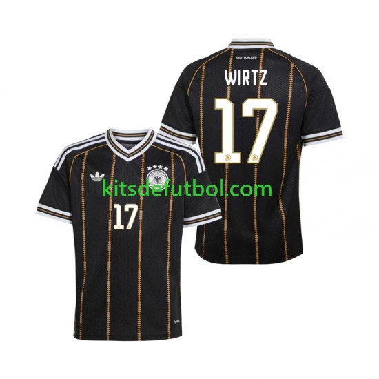 Alemania Florian Wirtz 17 2026 Hombre Camiseta alternativa Manga Corta