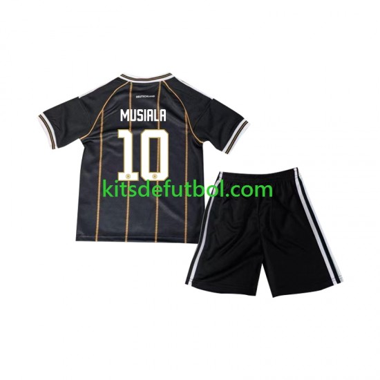 Equipación completa Niño Alemania Jamal Musiala 10 2026 Camiseta alternativa Manga Corta