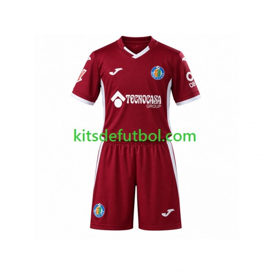 Equipación completa Niño Getafe CF Camiseta de visitante 2026-2027 Manga Corta